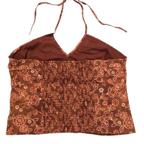 J. Crew - V-Neck Halter Top in Vintage Vines - Picture 7 of 7